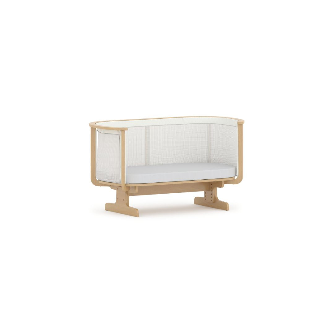 Boori - Nest Bedside Bed_Beech - Light Grey